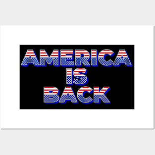 America Is Back - Saying Gift Posters and Art